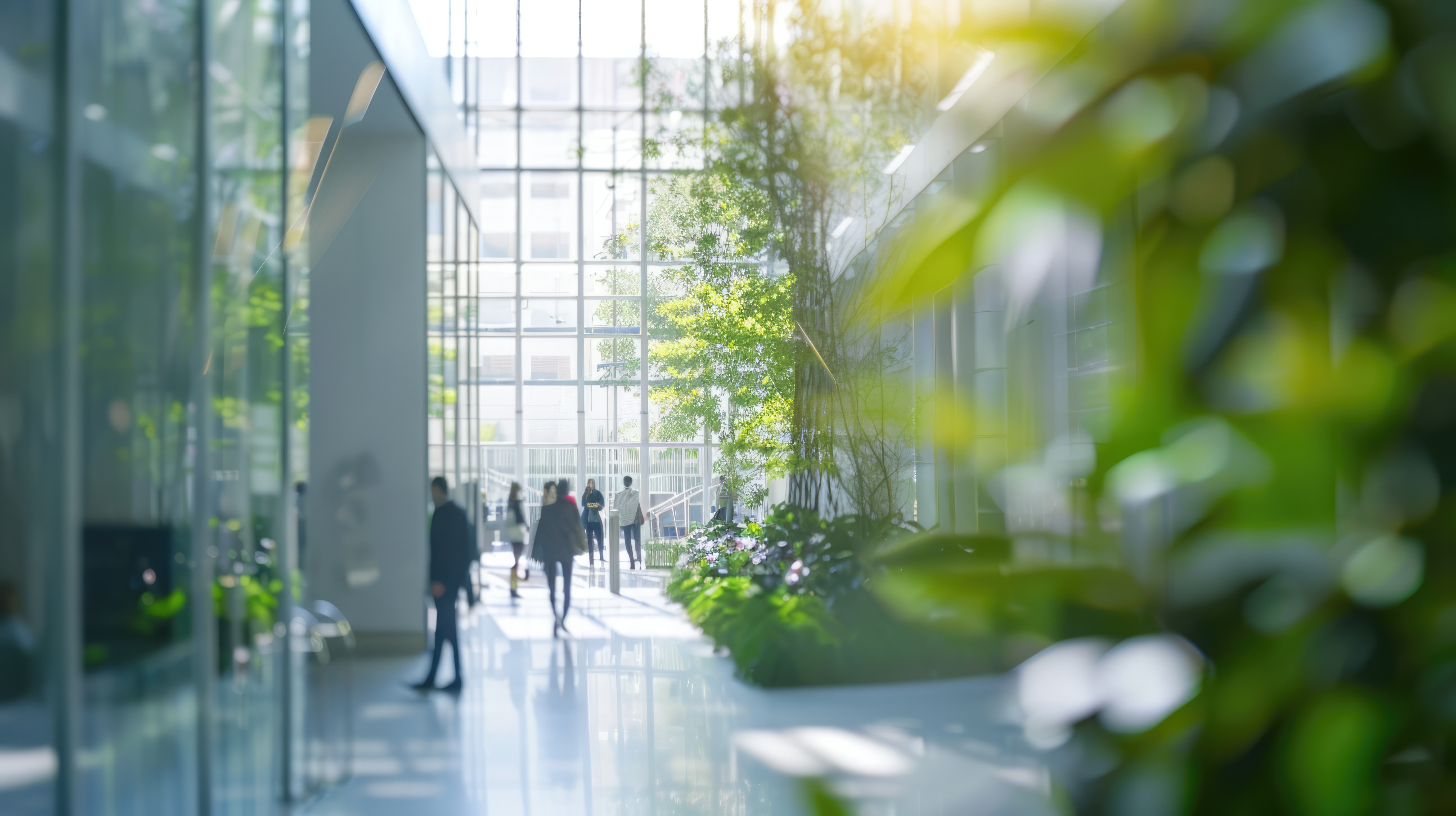 Picture of people in a botanical office